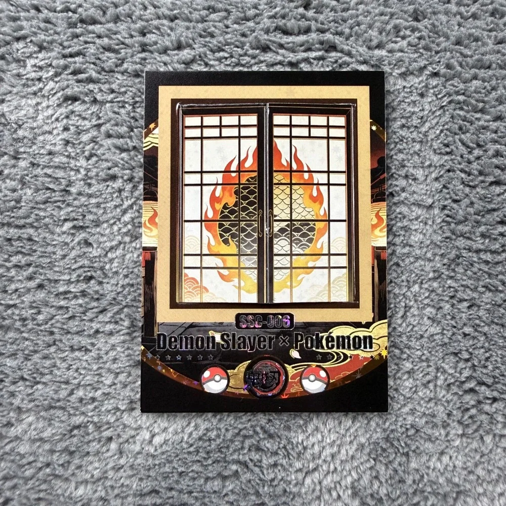 Demon Slayer x Pokemon Chinese Mengka 2.0 SSC-006 Shinobu Kocho Card 160/319